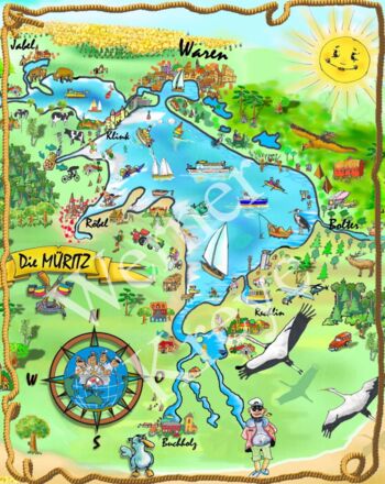 Müritz-Postkarte