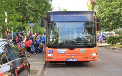Schulbus Mecklenburgische Seenplatte