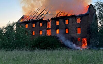 Speicherbrand in Basepohl