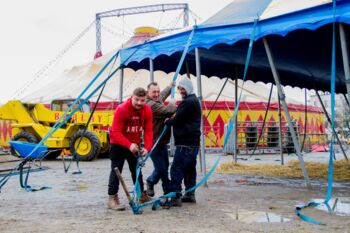Angelo Madel und Carlos Ortmann Zirkus