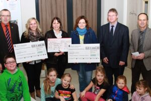 Spendenübergabe im Jugendzentrum JOO! Waren (Müritz)