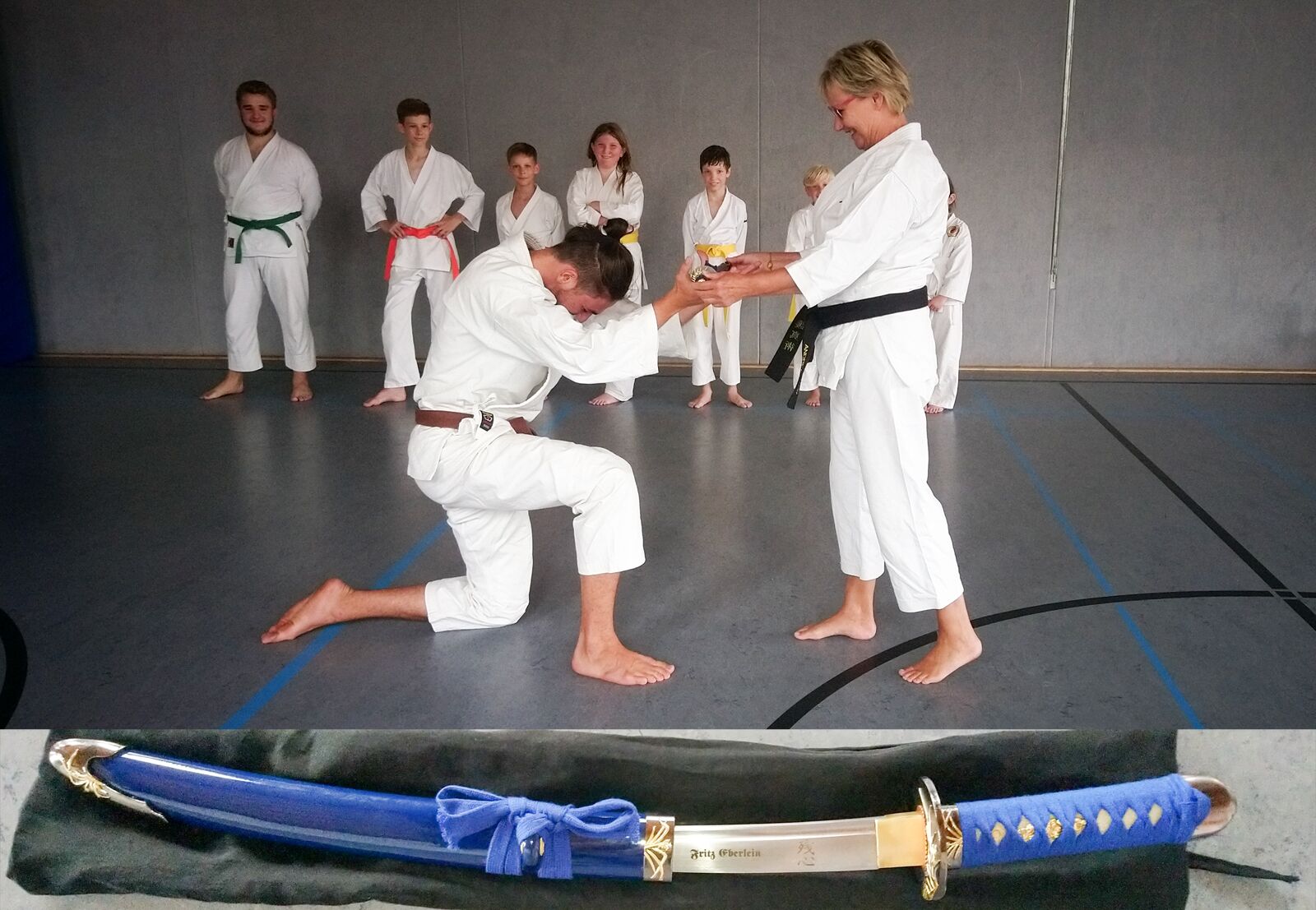 Verabschiedung beim Shotokan Karate Verein "ZANSHIN" Groß Gievitz e.V.