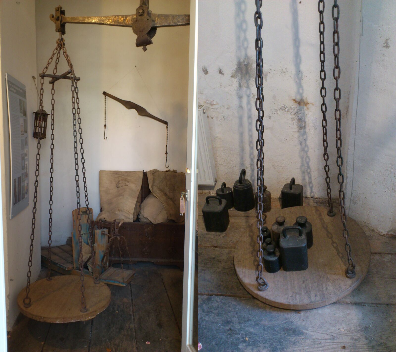 Historische Waage