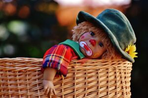 Puppe Clown