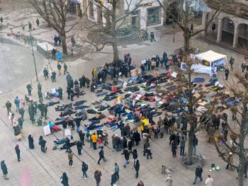 Liegend-Demos in Deutschland