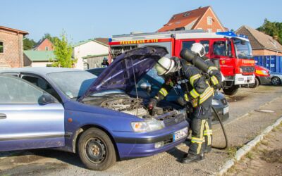 Einsatz Freiwillige Feuerwehr Waren (Müritz)