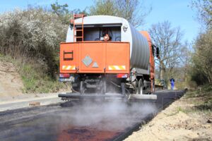 Straßenbauarbeiten MOT