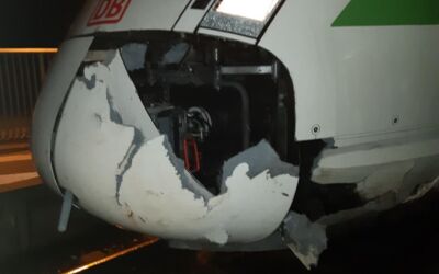 Bahnstrecke Rostock - Hamburg gesperrt