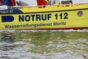 Wasserrettung auf der Müritz
