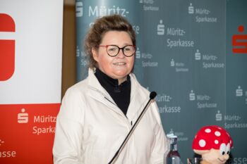 Andrea Perlick, Vorstandsvorsitzende der Müritz-Sparkasse