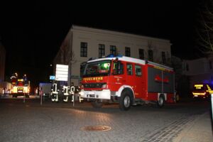 Waren (Müritz): Feuerwehreinsatz