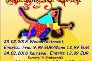 Fasching: Karten für Karneval in Grabowhöfe