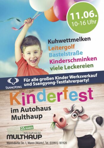 Kinderfest Autohaus Multhaup Waren Müritz Kinderfest Autohaus Multhaup Waren Müritz