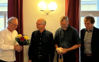 Pastor Wulf Schünemann, Christoph de Boor, Propst Marcus Antonioli, Rüdiger Ost