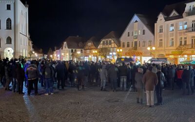 Demonstration Waren (Müritz)