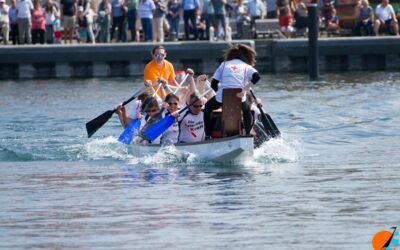 Drachenbootrennen auf der Müritz