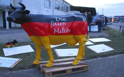Streikwelle in der ostdeutschen Milchindustrie