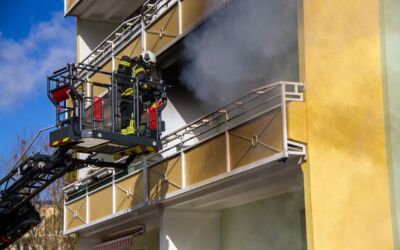 Einsatz Feuerwehr Waren (Müritz)