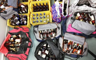 Litauer horten 511 Flaschen Alkohol