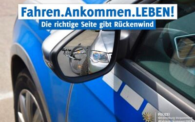 Polizeikampagne Fahren.Ankommen.LEBEN!