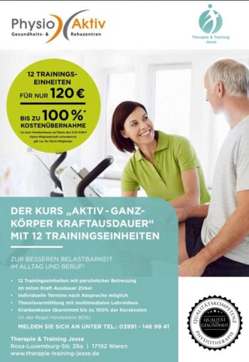 „Therapie & Training“ Jesse in Waren (Müritz)