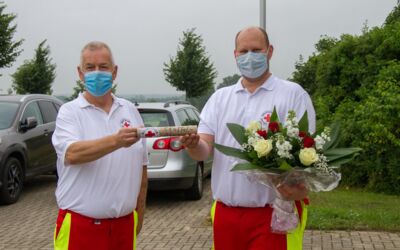 Rettungsassistent Rainer Dwornik & Notfallsanitäter Martin Möller