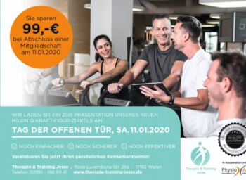Zirkeltraining Gesundheitsstudio Jesse Waren Müritz