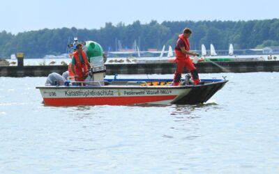 Dieselfilm auf der Müritz