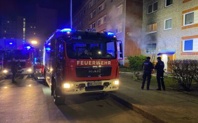 Einsatz Berufsfeuerwehr Neubrandenburg
