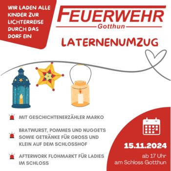 Lampionumzug Gutshaus Gotthun