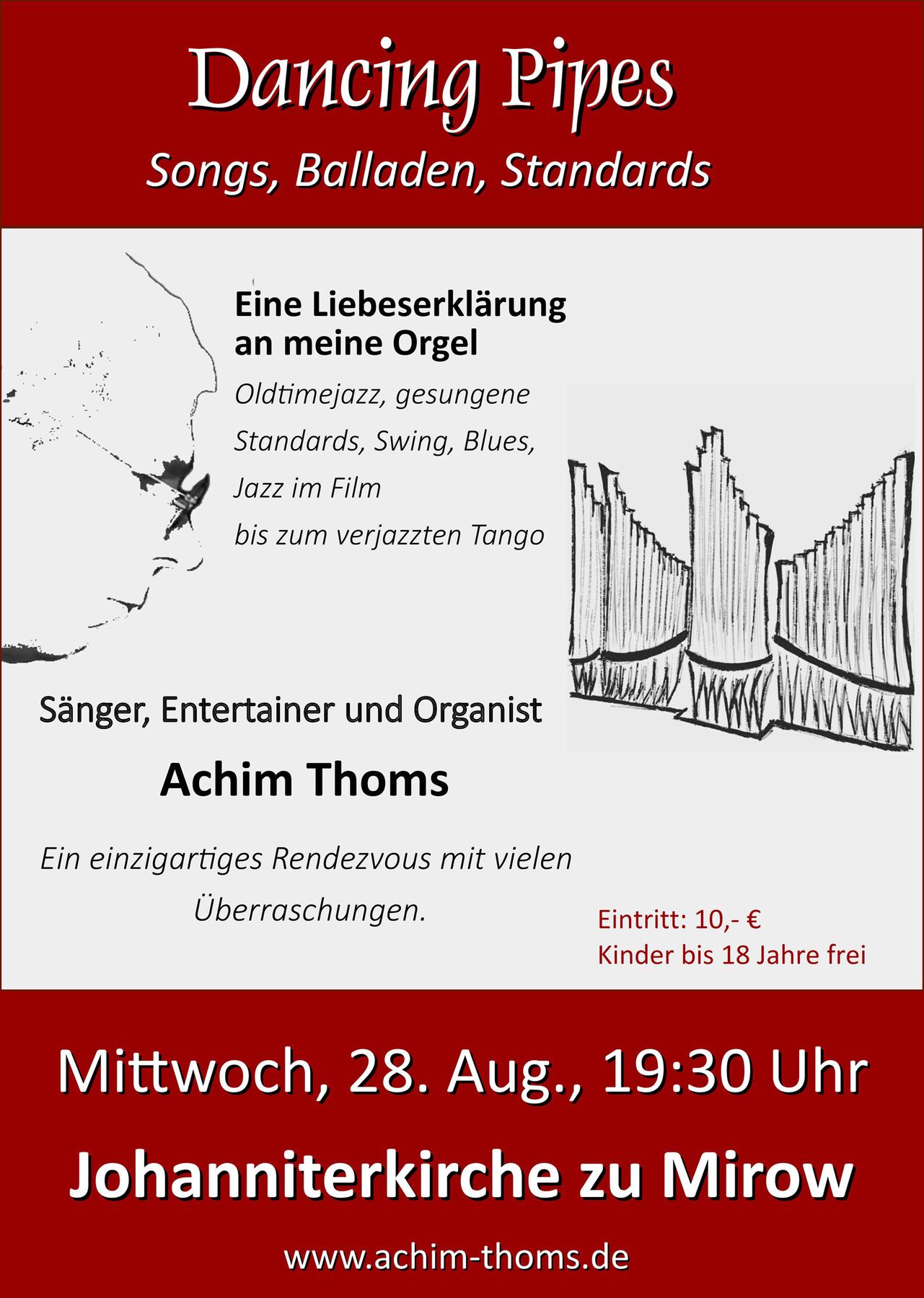 Organist Joachim Thoms aus Berlin