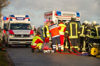 Feuerwehreinsatz nach Unfall