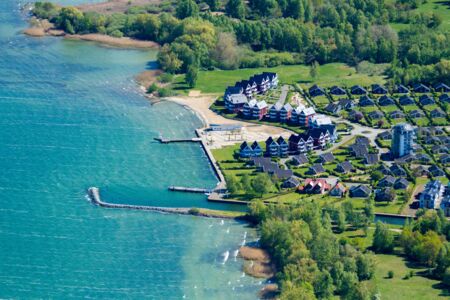 Luftbild Rechlin Hafendorf Müritz