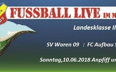 SV Waren 09 Fußballspiel