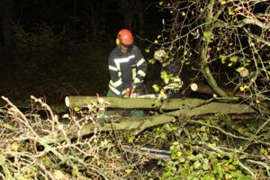 Sturmtief "Herwart" Feuerwehreinsätze