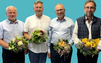 CDU Enrico Malow, Thomas Witkowski, Frank Benischke, Wolf-Dieter Ringguth