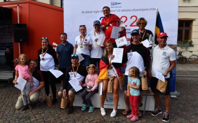 Segelmeisterschaft in Röbel/Müritz