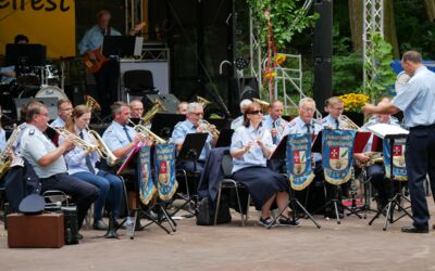 Feuerwehrmusikzug Mirow auf dem Inselfest