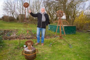 Aus Schrott mache ich Skulpturen