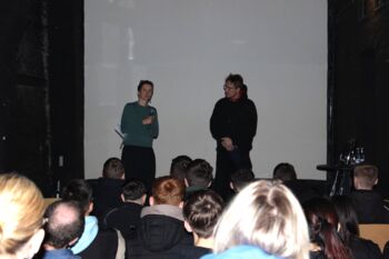 Filmvorführung „Die Welle" Fabrik.Kino der Alten Kachelofenfabrik in Neustrelitz