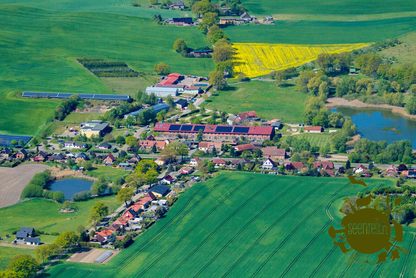 Luftbild Scheune Bollewick