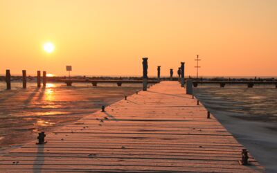 Klink Müritz Eisdicke im Winter