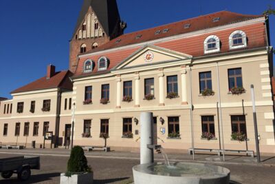 Stadtverwaltung Rathaus Röbel Müritz Marktplatz Röbel/Müritz