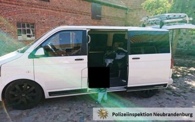 Diebstahl VW T5 in Röbel/Müritz