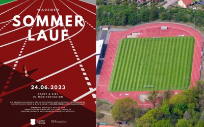 Laufveranstaltung SV Waren 09 Laufteam Müritzstadion