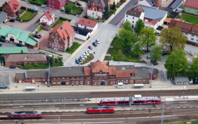 Luftbild Waren (Müritz)