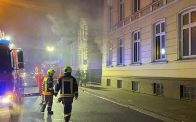 Wohnhausbrand in Güstrow