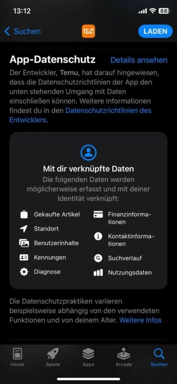 Temu-App