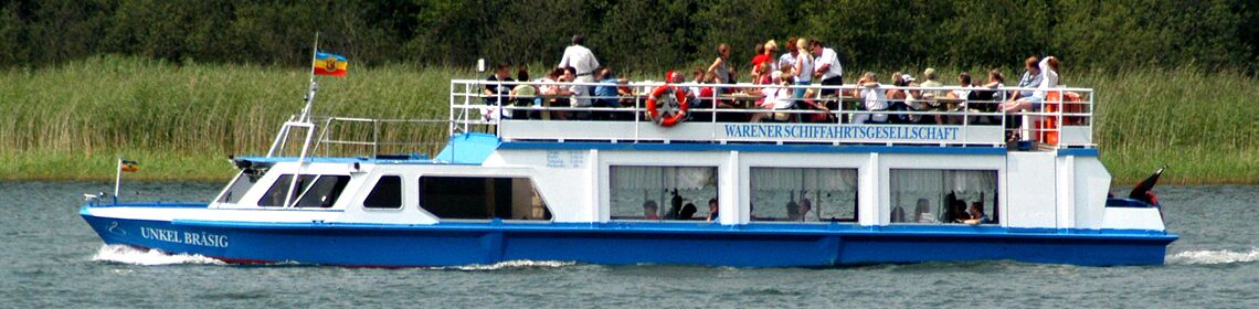 Fahrgastschifffahrt Müritz Blau-Weisse-Flotte