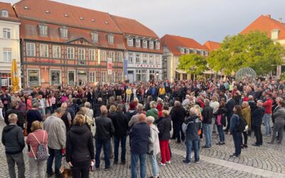 Menschlich Stark Miteinander - Demonstration
